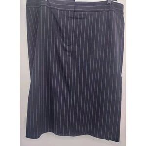Pin Stripe Skirt Lined Size 16 Vintage Casual Corner‎ Collectables Timeless